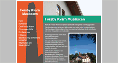 Desktop Screenshot of forsbykvarn.se